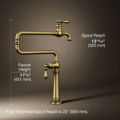 Deck-mount pot filler^Kohler Discount