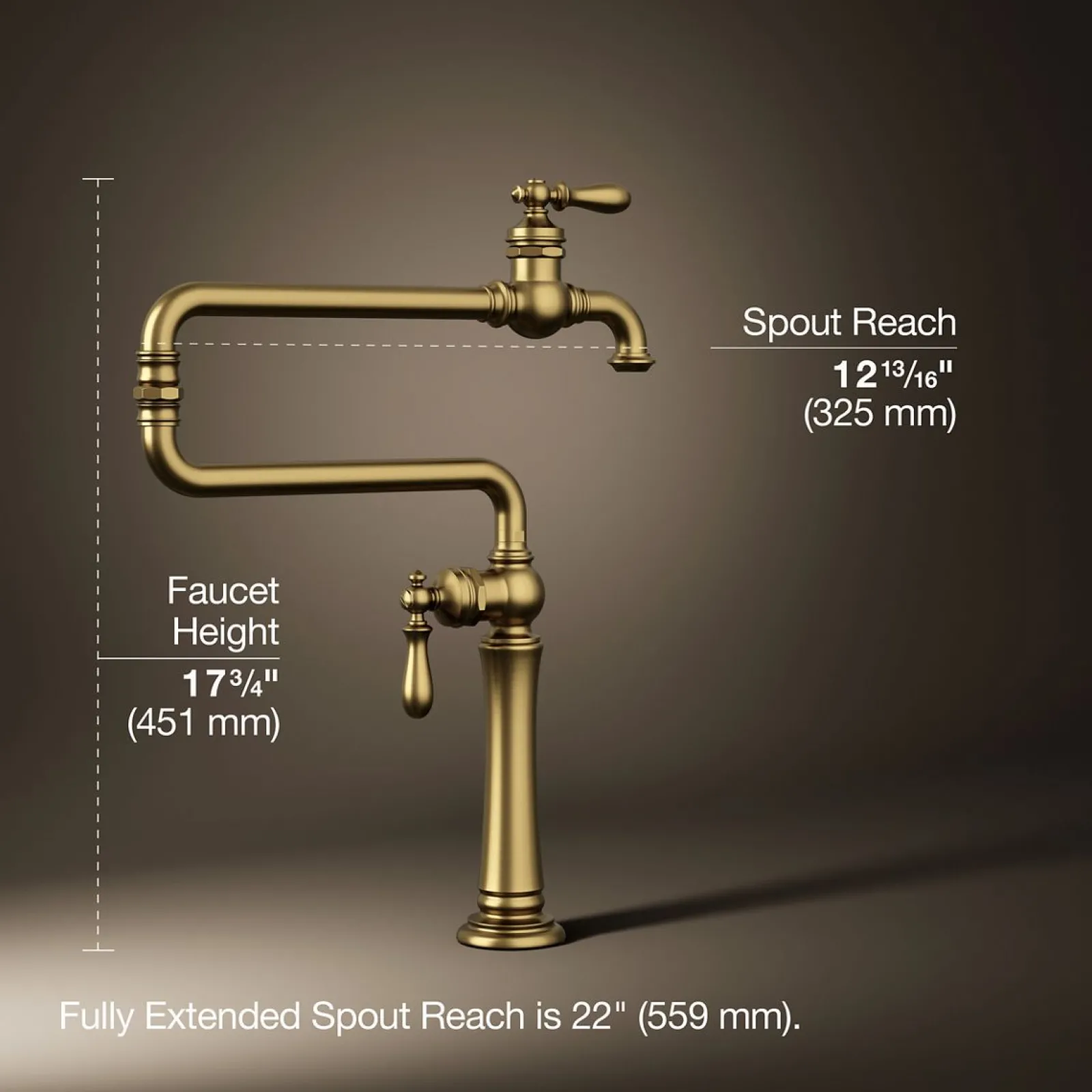 Deck-mount pot filler^Kohler Discount