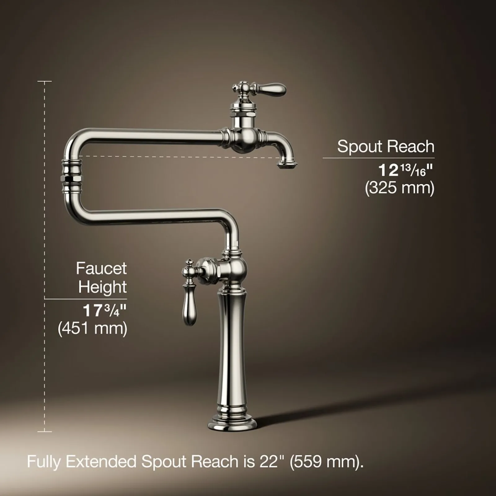 Deck-mount pot filler^Kohler Discount
