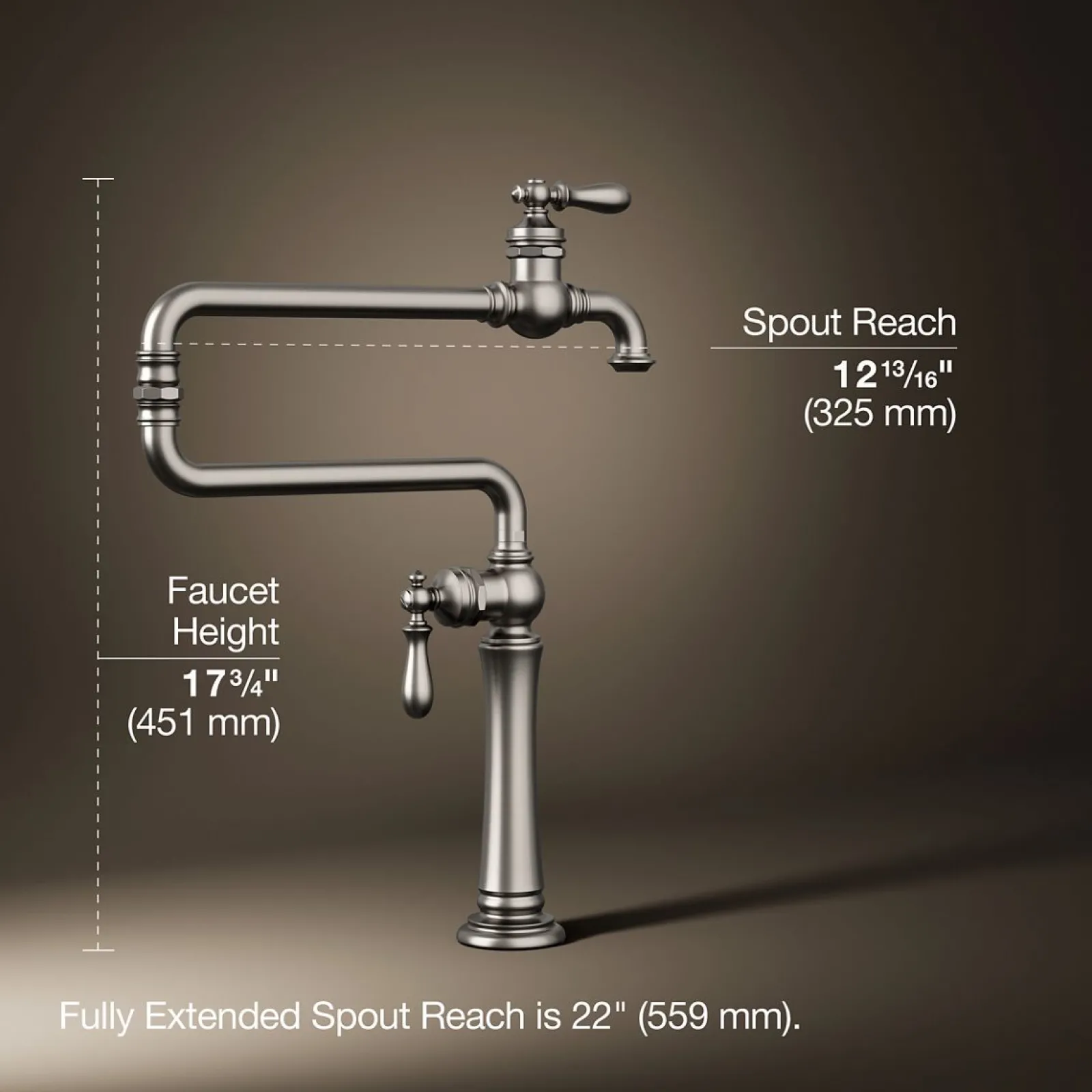Deck-mount pot filler^Kohler Discount