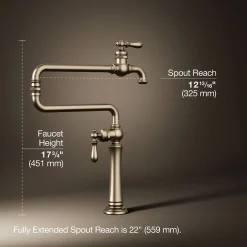Deck-mount pot filler^Kohler Discount