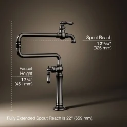 Deck-mount pot filler^Kohler Discount