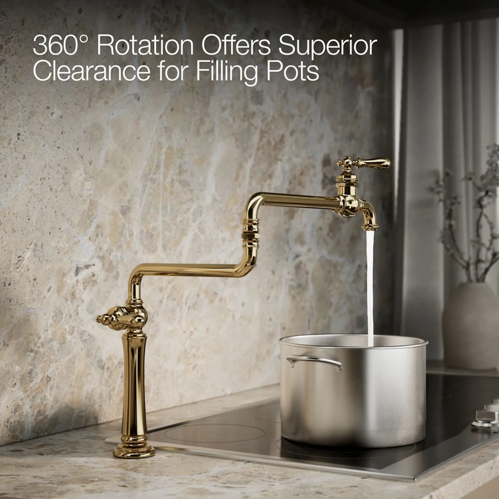 Deck-mount pot filler^Kohler Discount