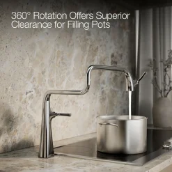 Deck-mount pot filler^Kohler