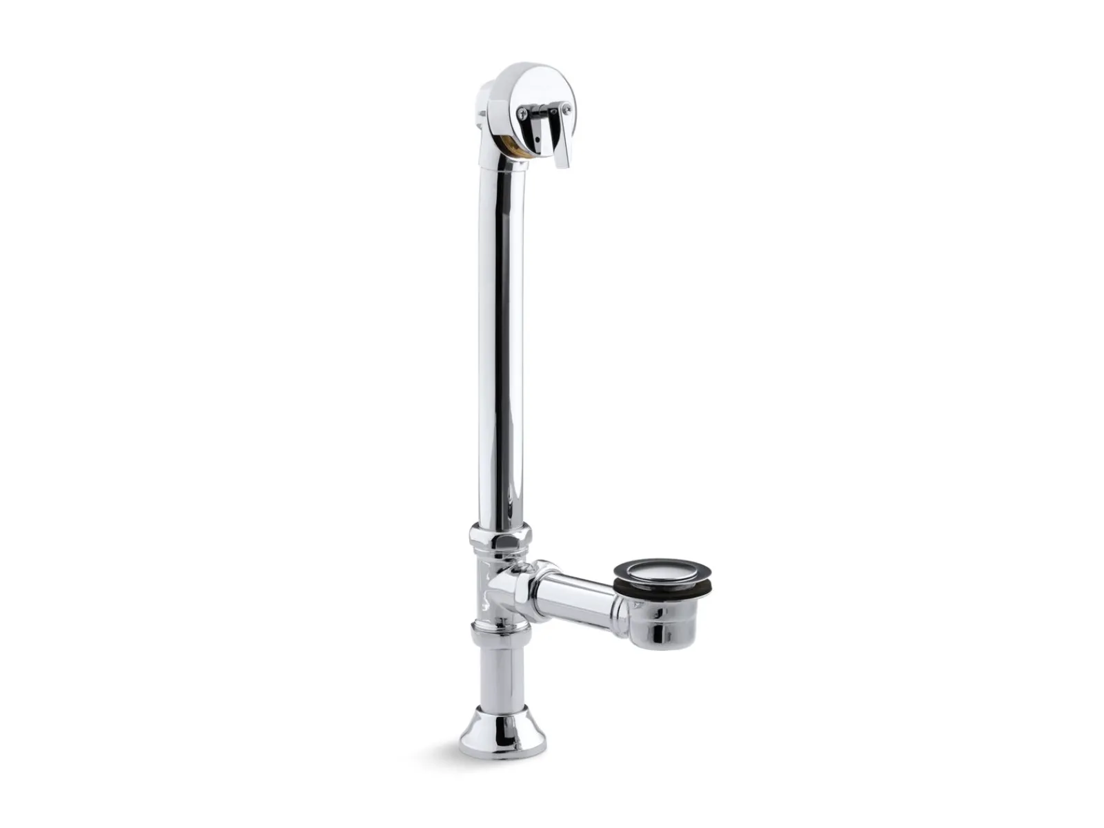 Decorative 1-1/2" adjustable pop-up bath drain for 5' whirlpool with tailpiece^Kohler Online