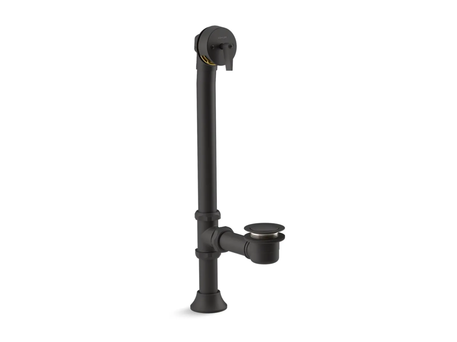 Decorative 1-1/2" adjustable pop-up bath drain for 5' whirlpool with tailpiece^Kohler Online