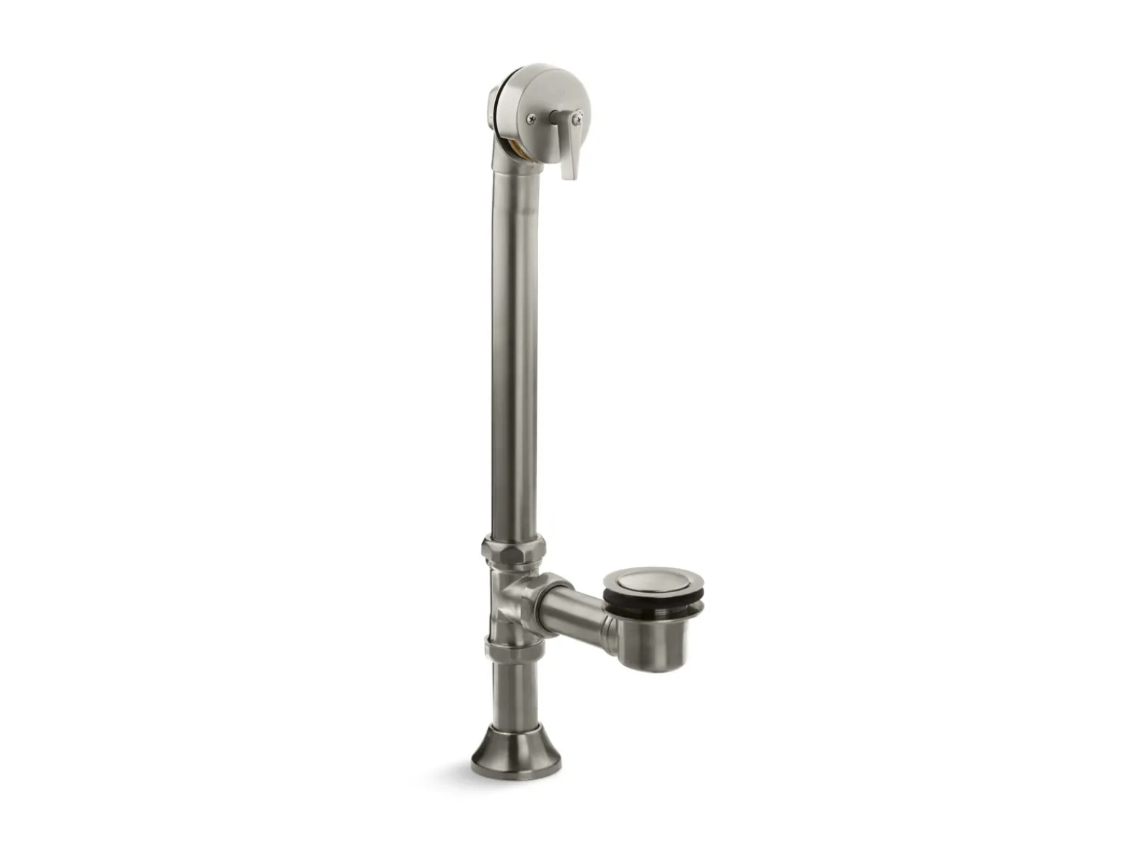 Decorative 1-1/2" adjustable pop-up bath drain for 5' whirlpool with tailpiece^Kohler Online