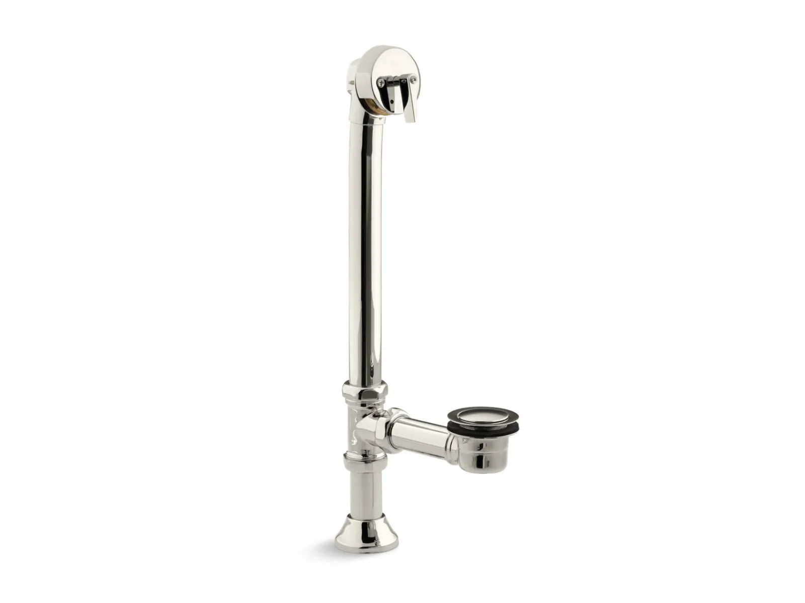 Decorative 1-1/2" adjustable pop-up bath drain for 5' whirlpool with tailpiece^Kohler Online