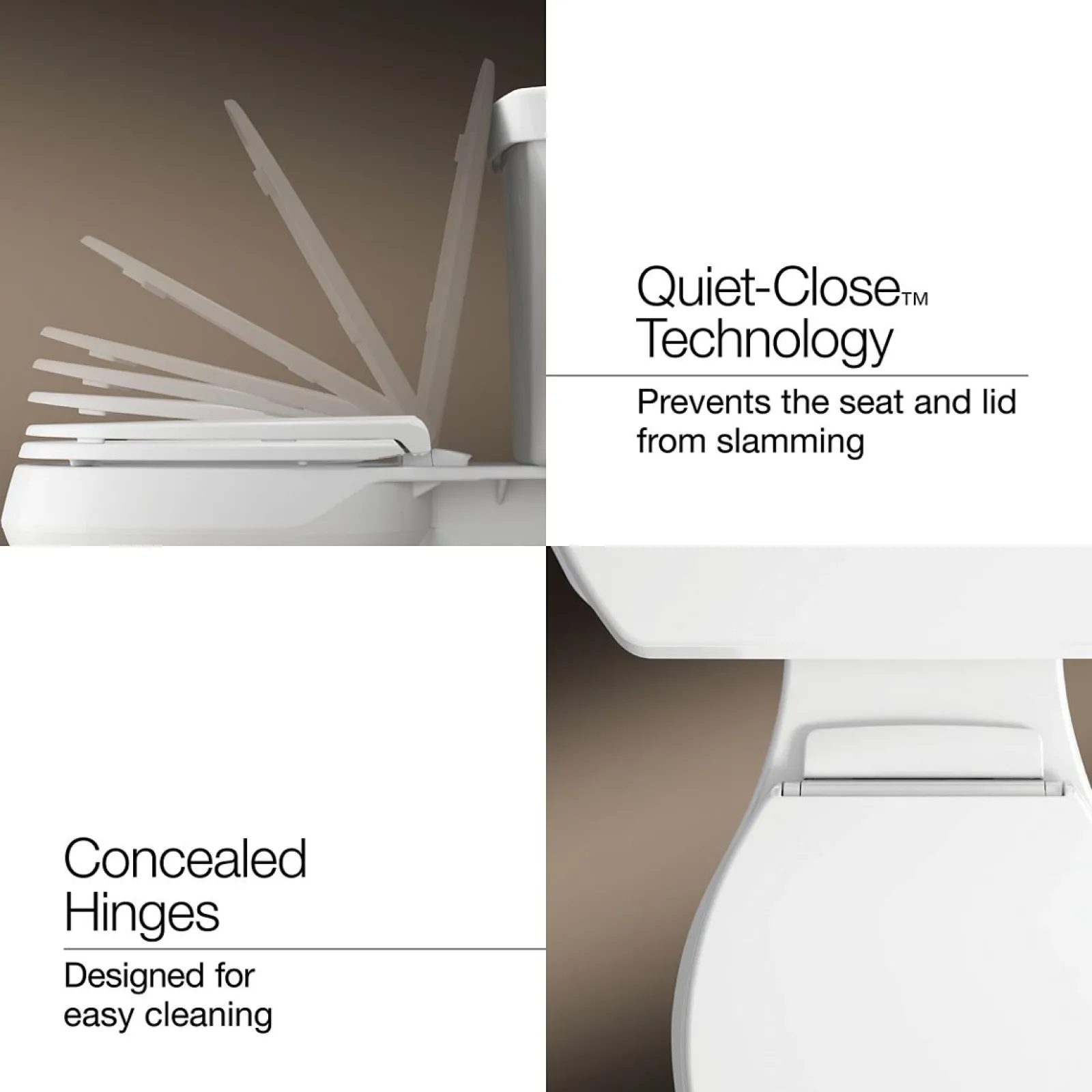 Deodorizing elongated toilet seat^Kohler Outlet
