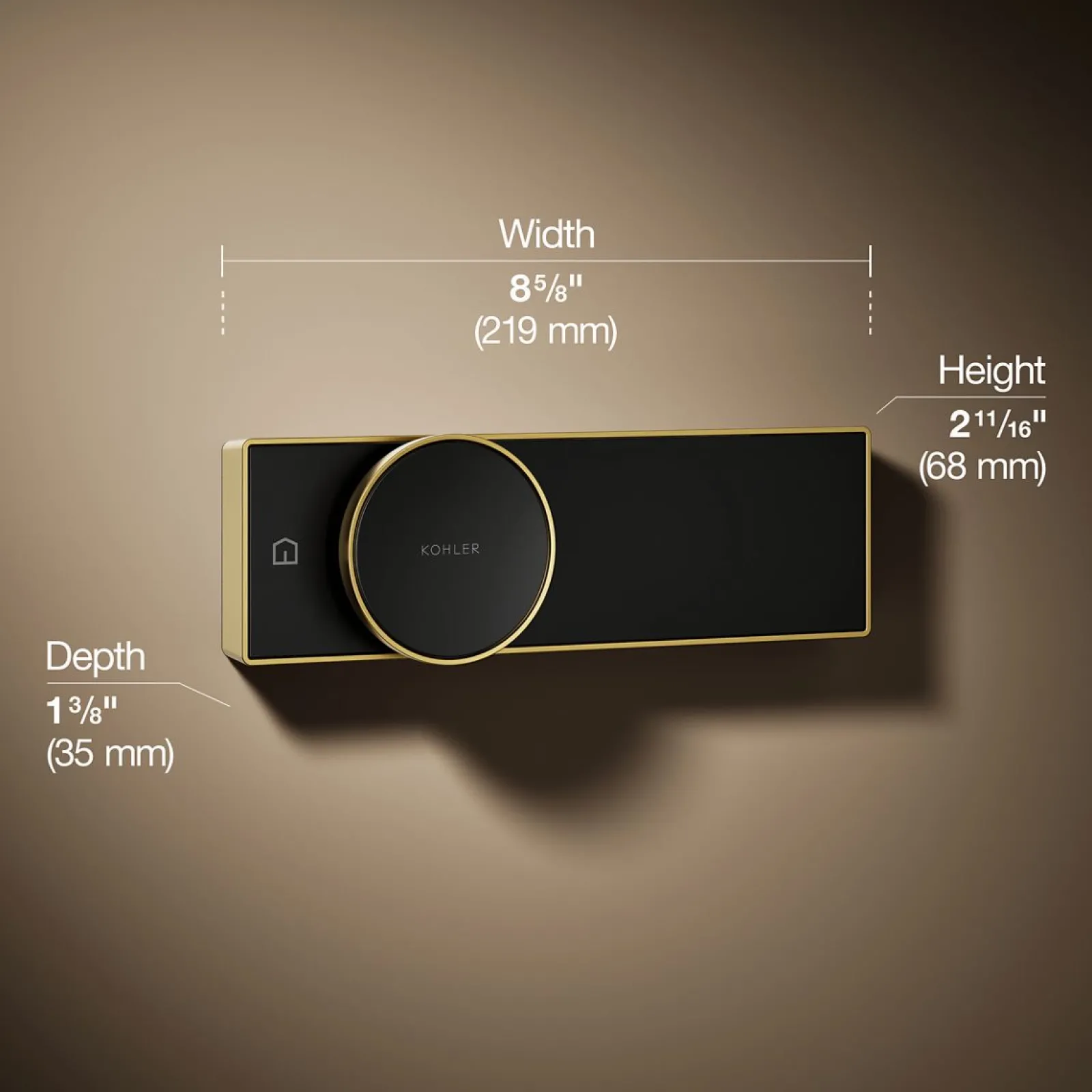 Digital control^Kohler Clearance