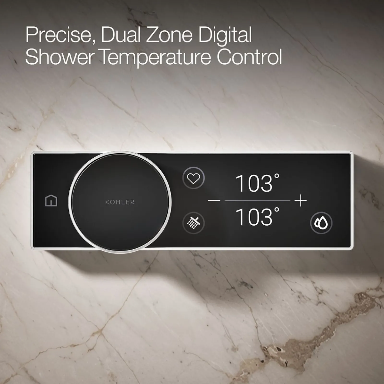 Digital control^Kohler Clearance