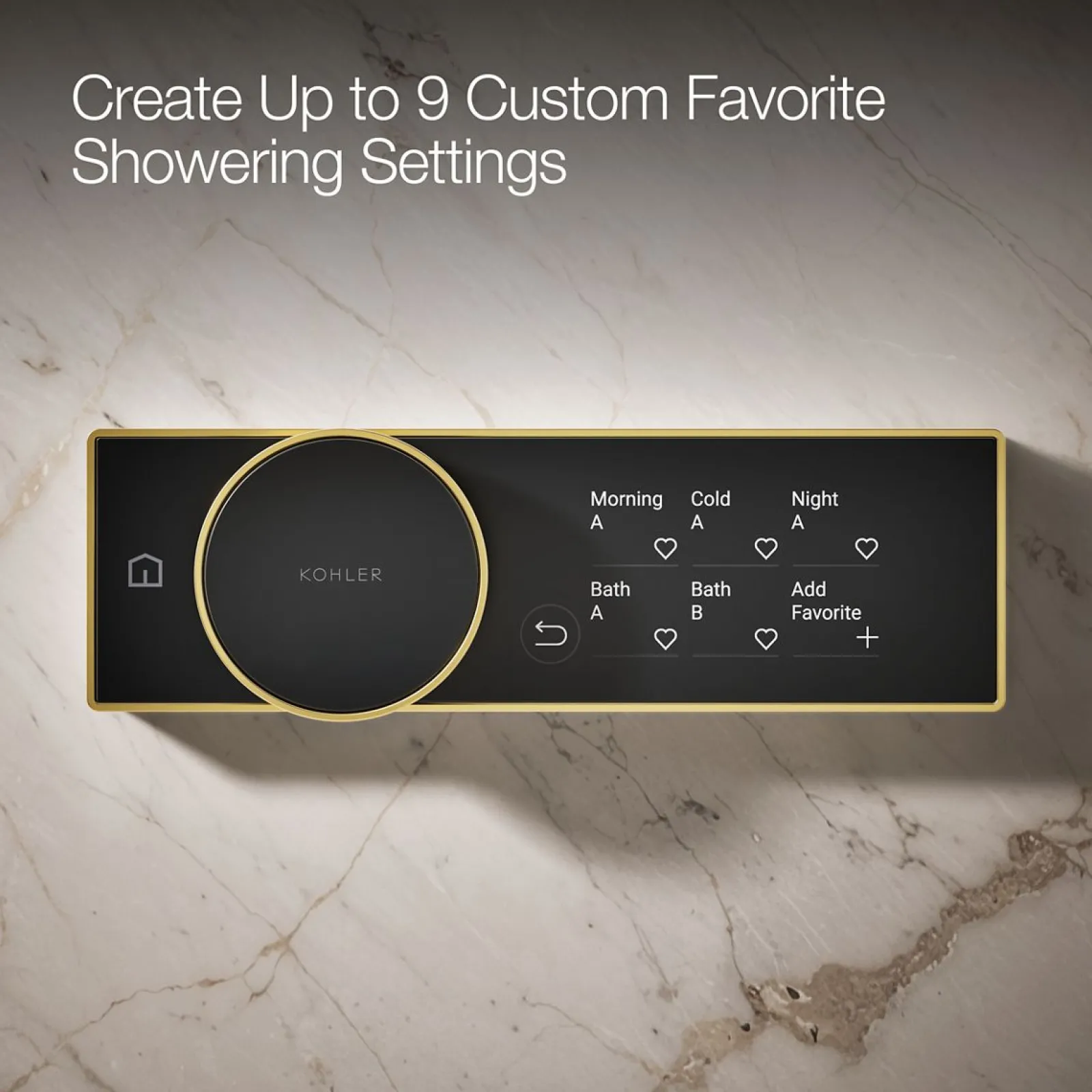 Digital control^Kohler Clearance