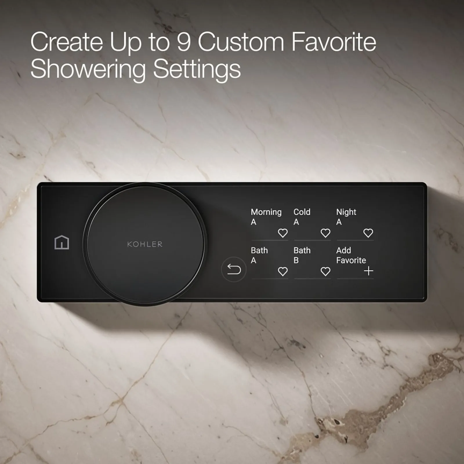 Digital control^Kohler Clearance
