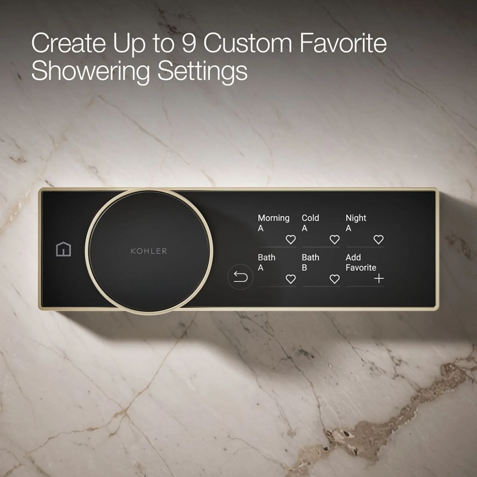 Digital control^Kohler Clearance