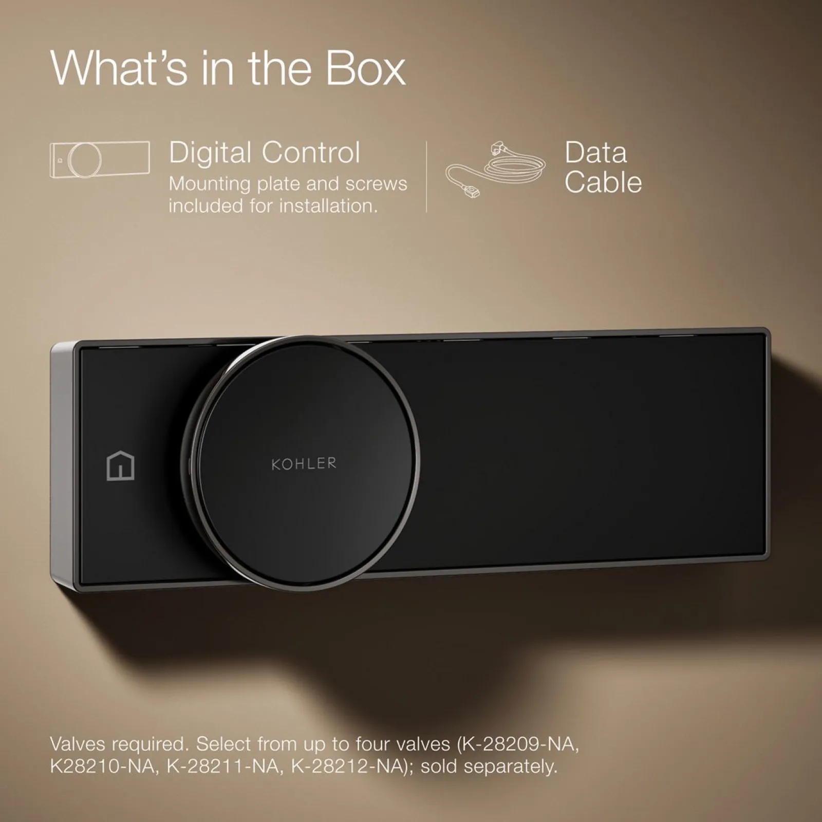 Digital control^Kohler Clearance