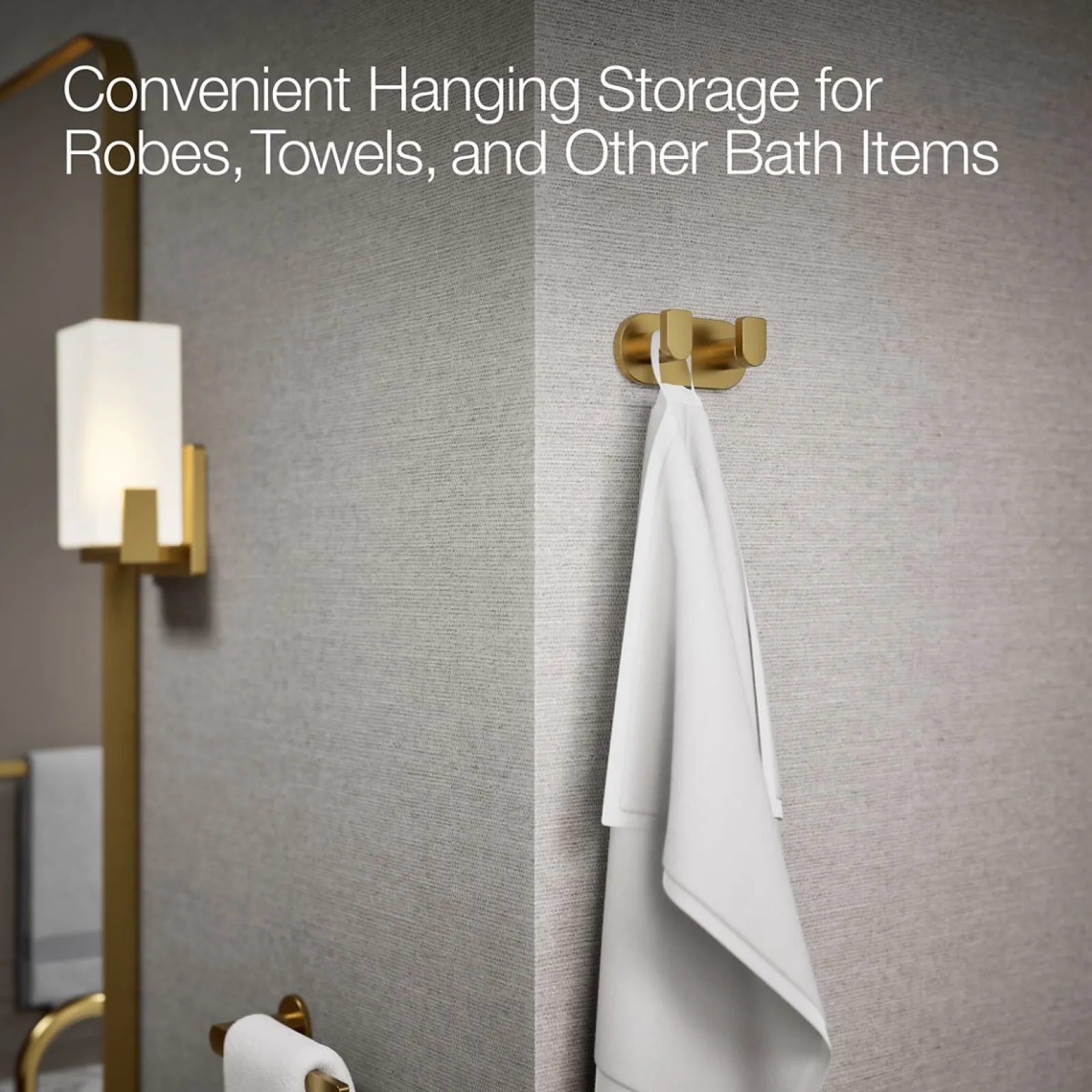 Double robe hook^Kohler Clearance