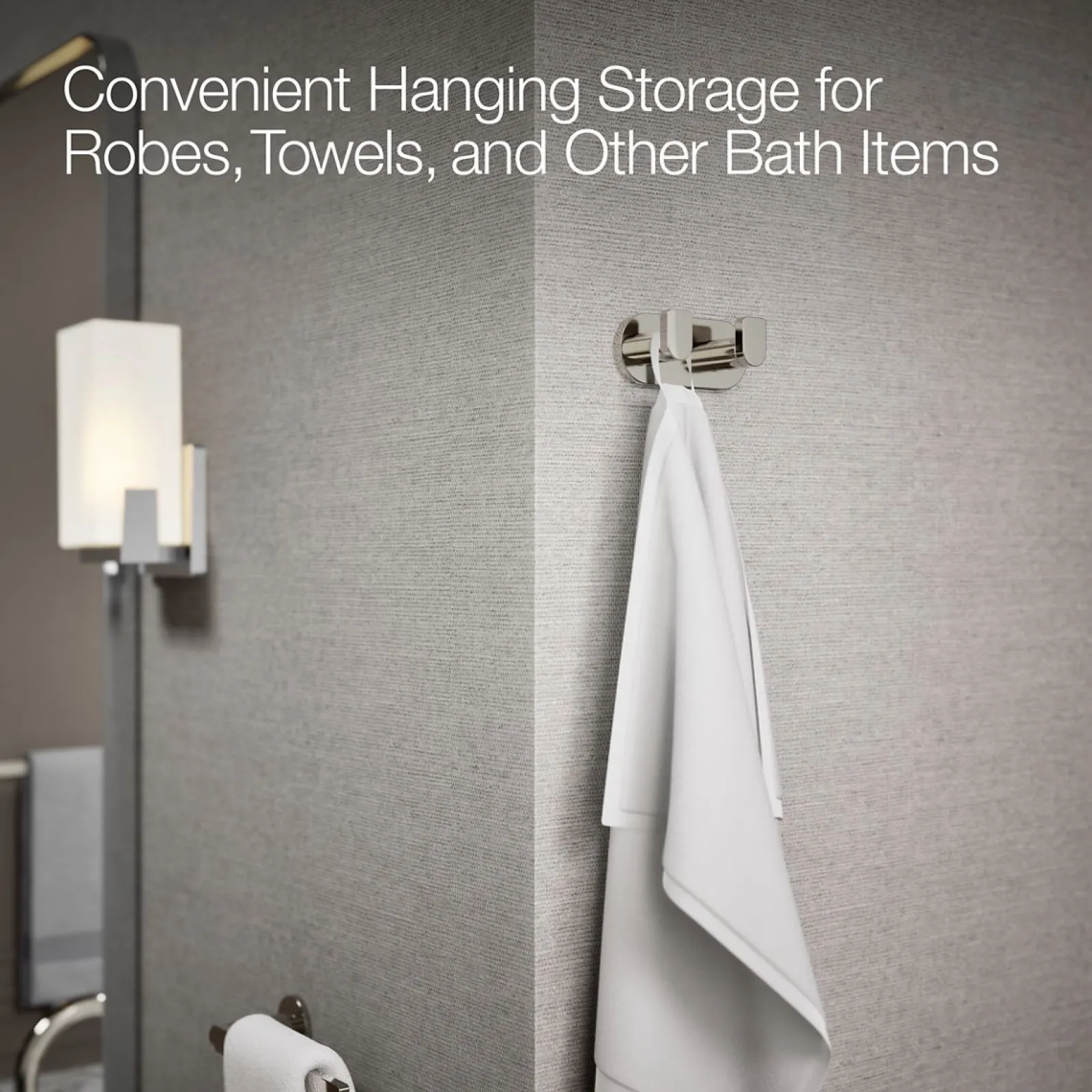 Double robe hook^Kohler Clearance