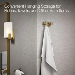 Double robe hook^Kohler Clearance