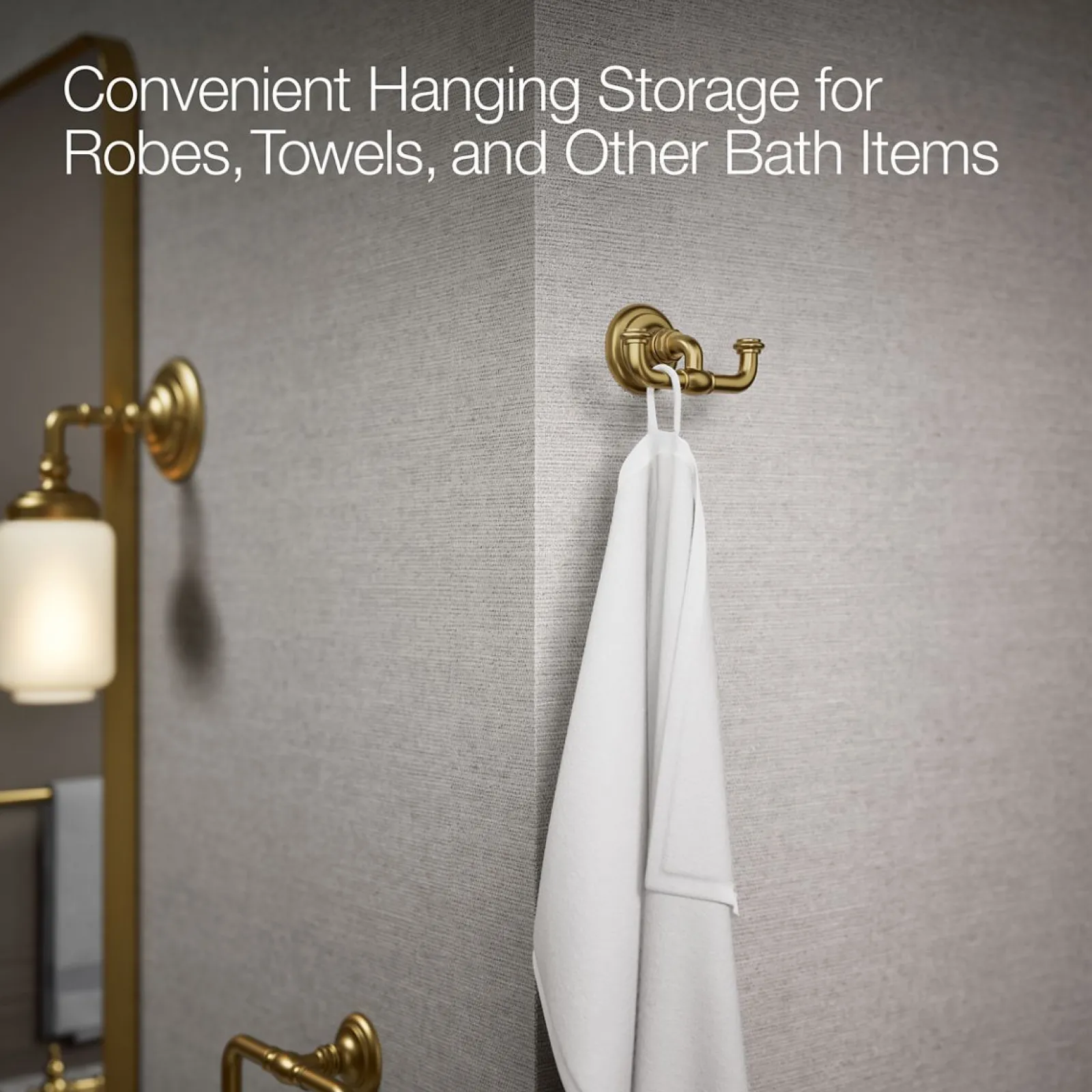 Double robe hook^Kohler Online