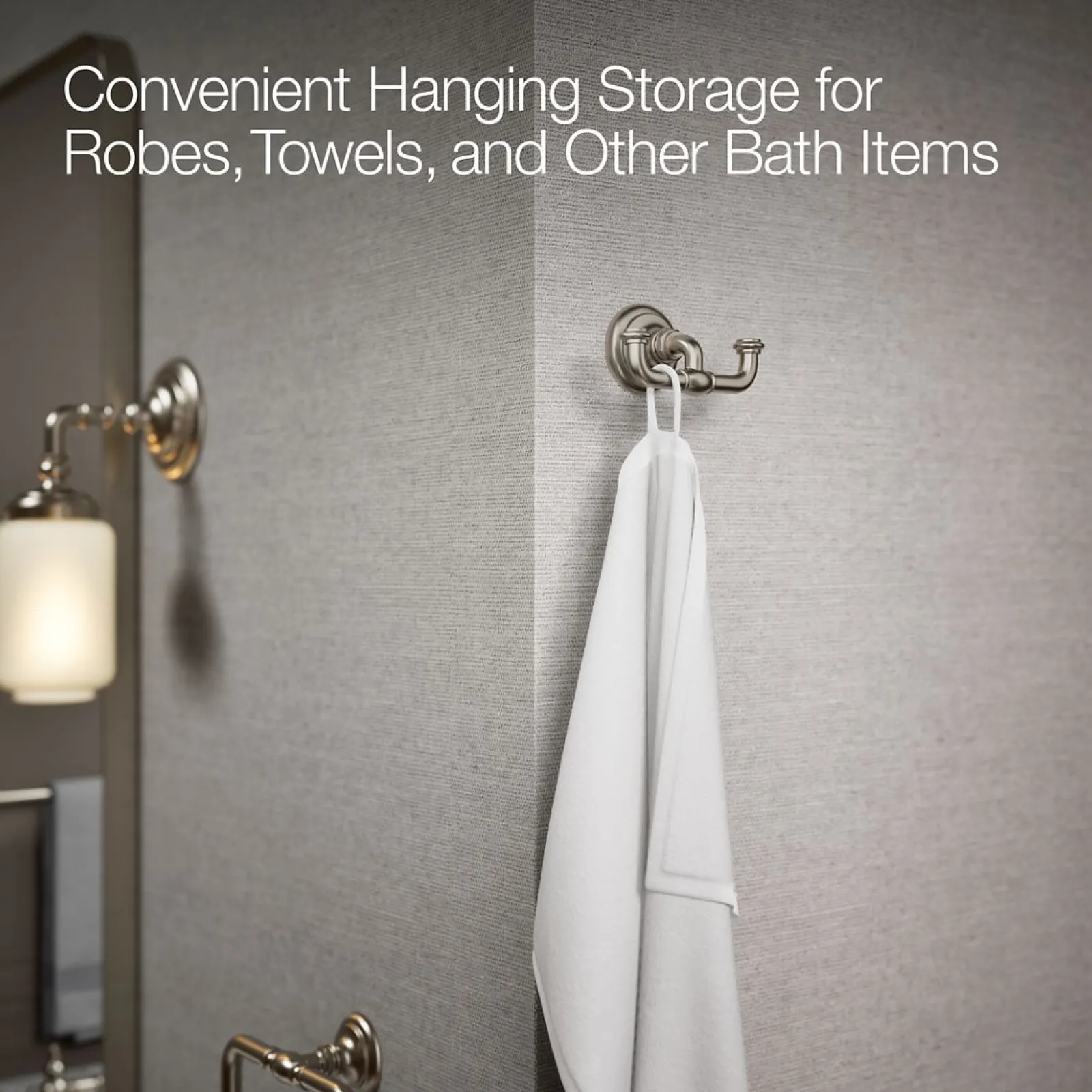 Double robe hook^Kohler Online