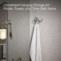 Double robe hook^Kohler Online