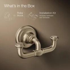Double robe hook^Kohler Online