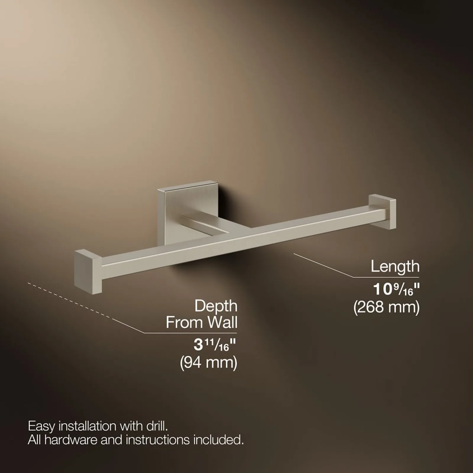Double toilet paper holder^Kohler Online