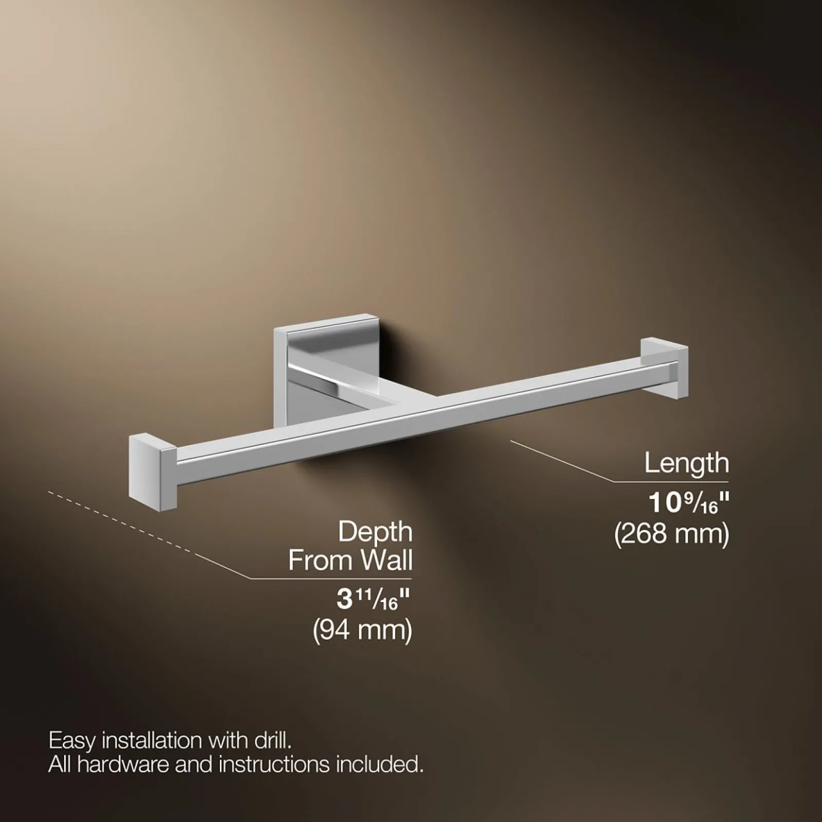 Double toilet paper holder^Kohler Online