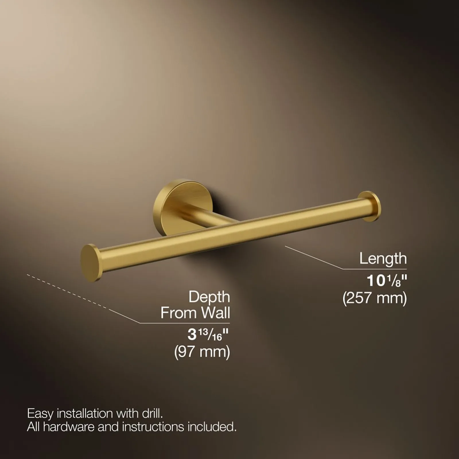 Double toilet paper holder^Kohler Clearance