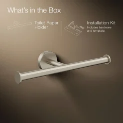 Double toilet paper holder^Kohler Clearance