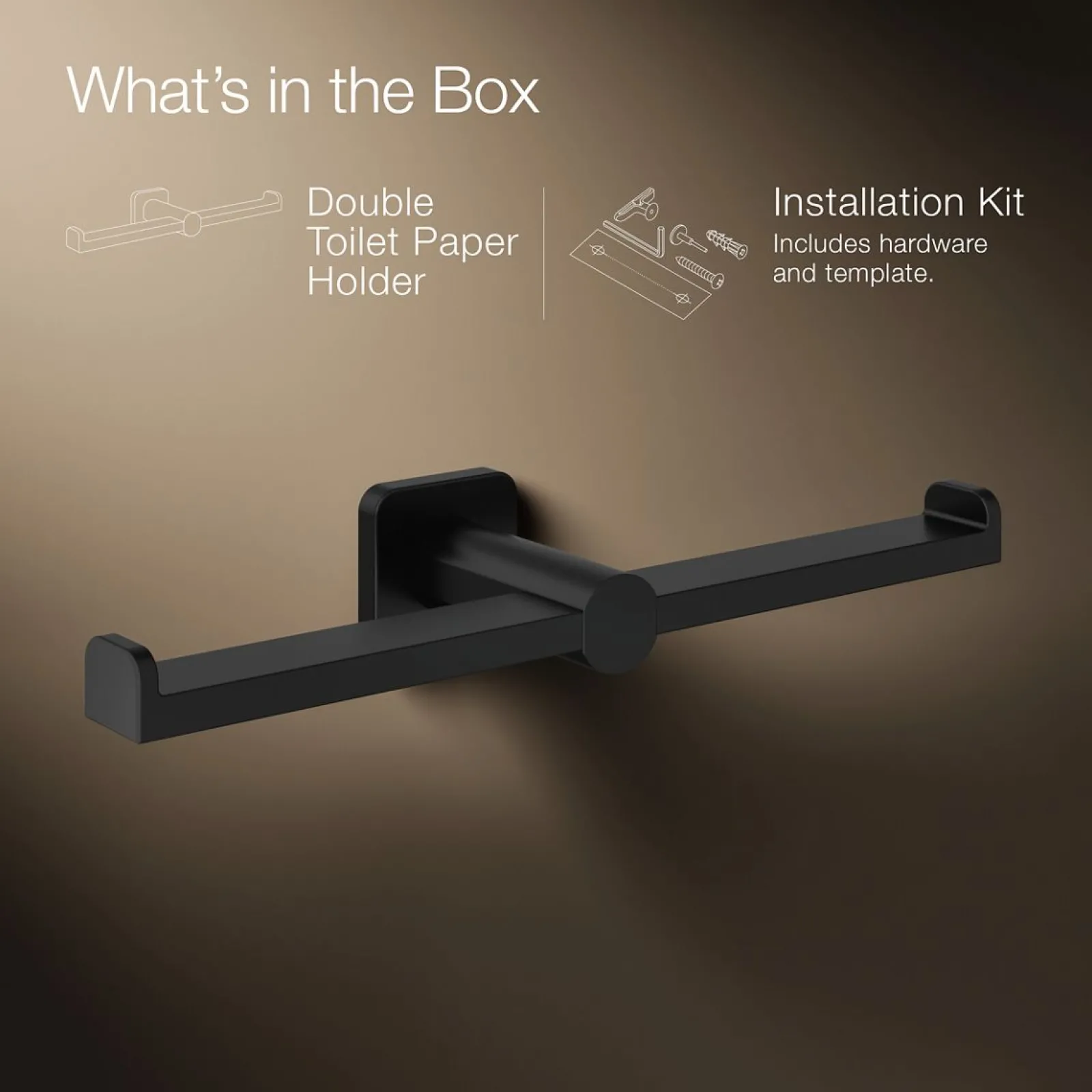 Double toilet paper holder^Kohler Discount