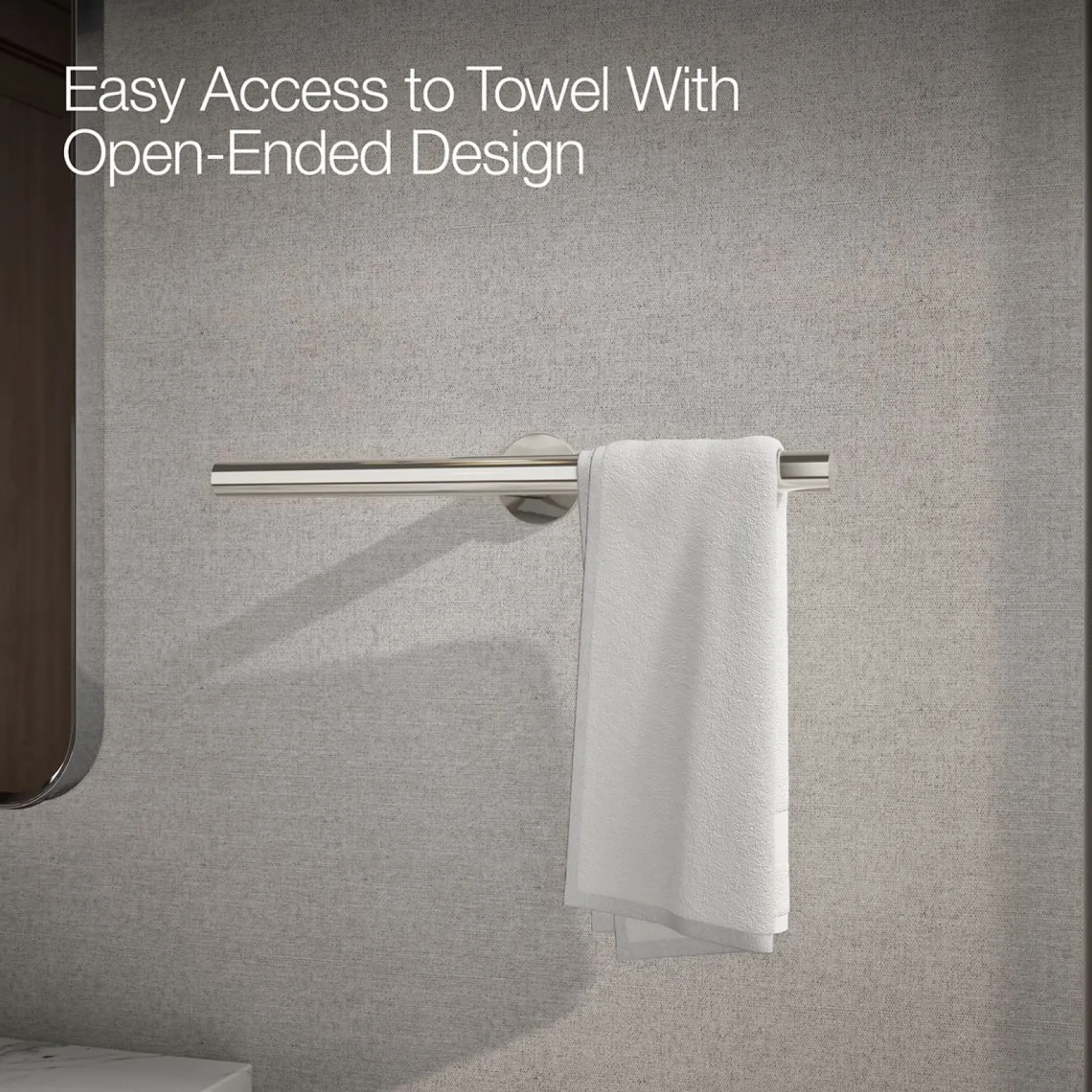Double towel arm^Kohler Online
