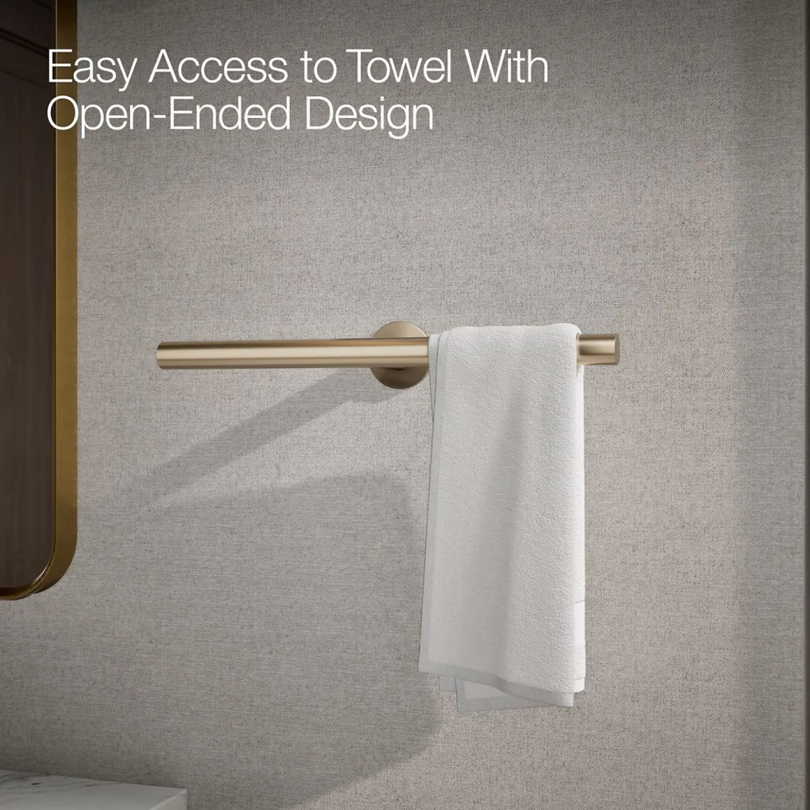 Double towel arm^Kohler Online