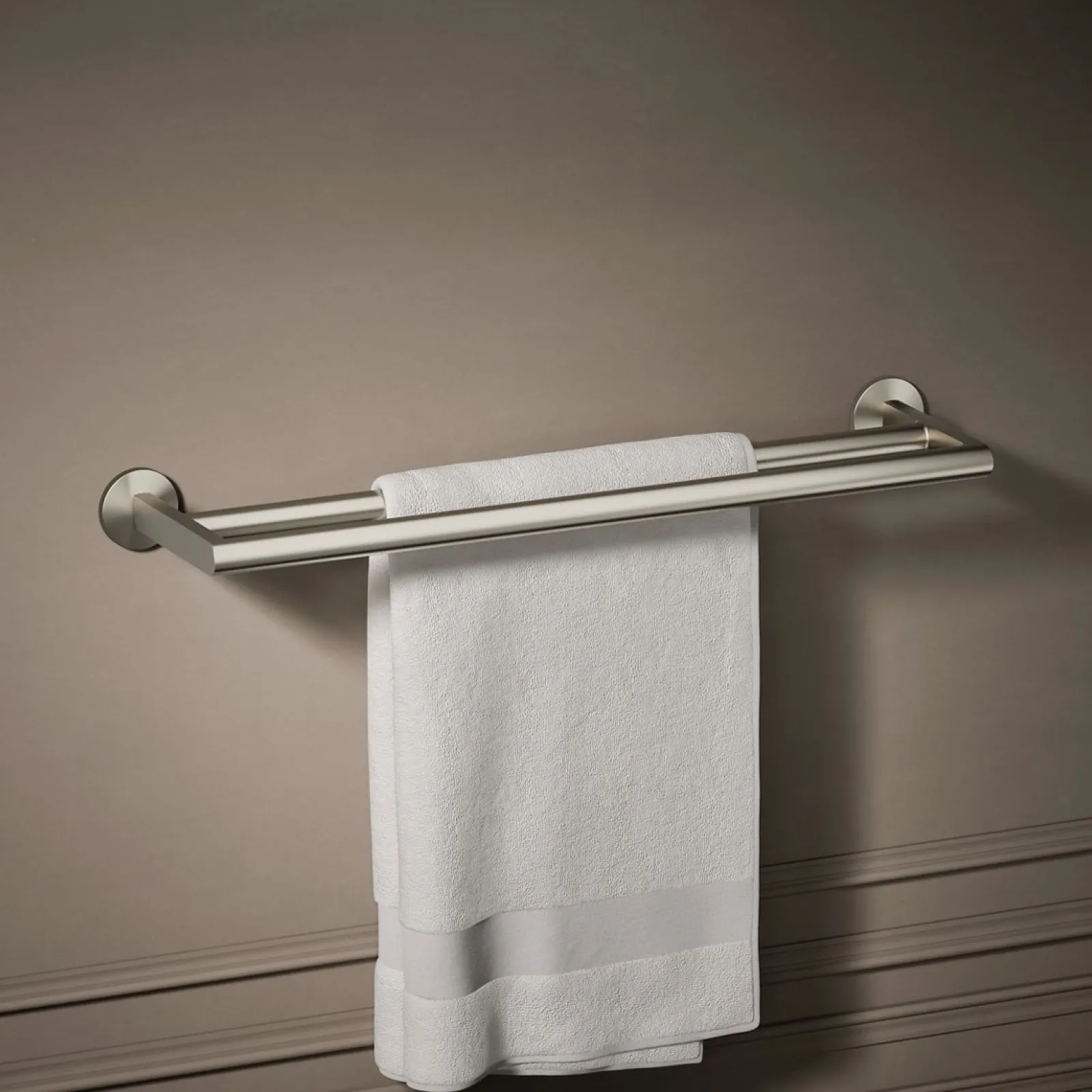Double towel bar^Kohler