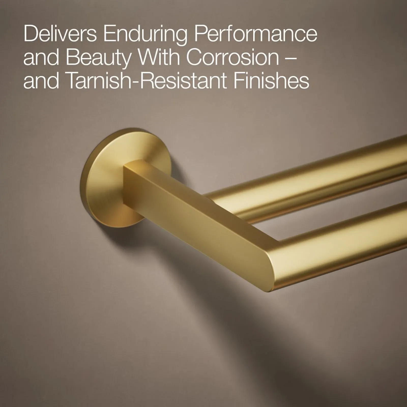 Double towel bar^Kohler