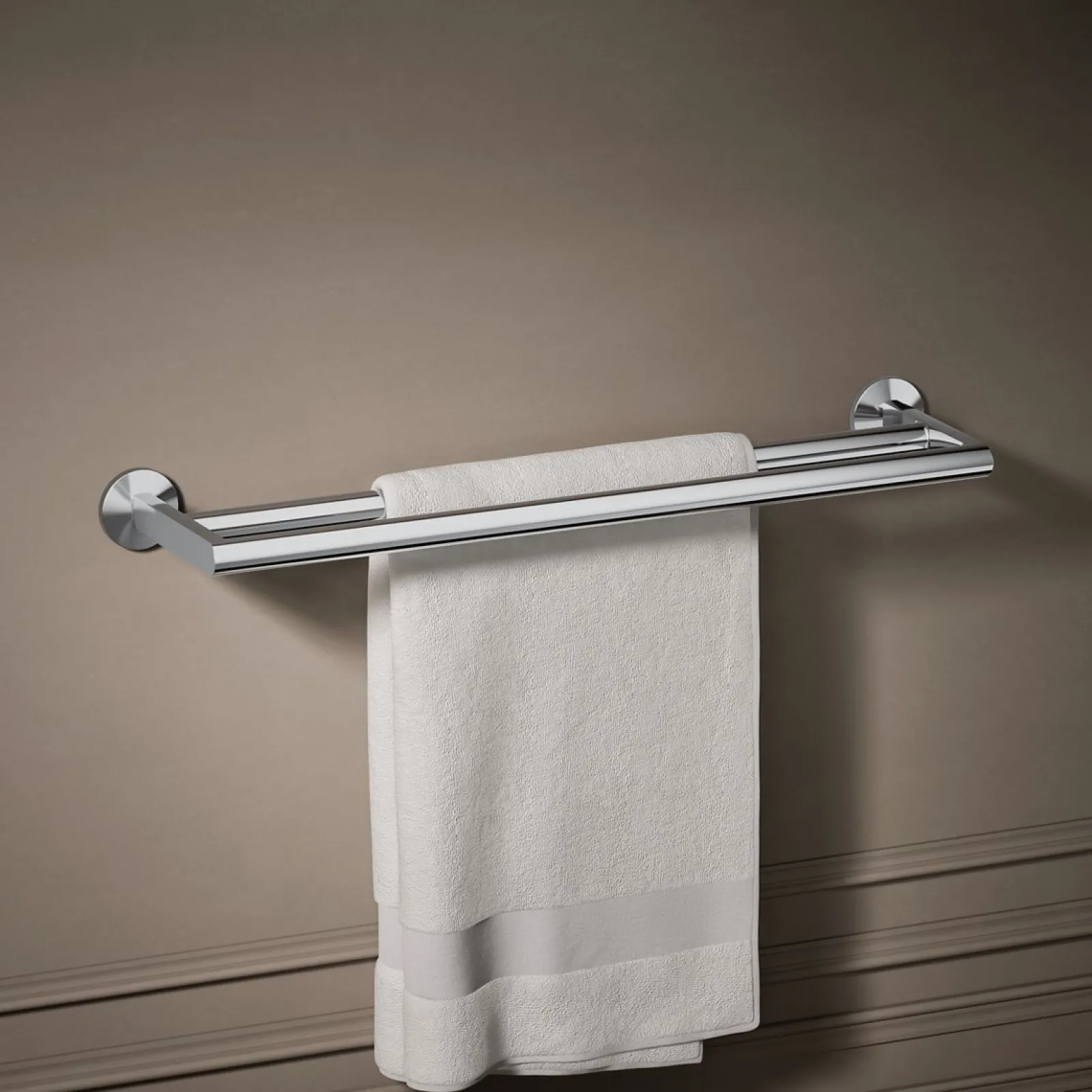 Double towel bar^Kohler