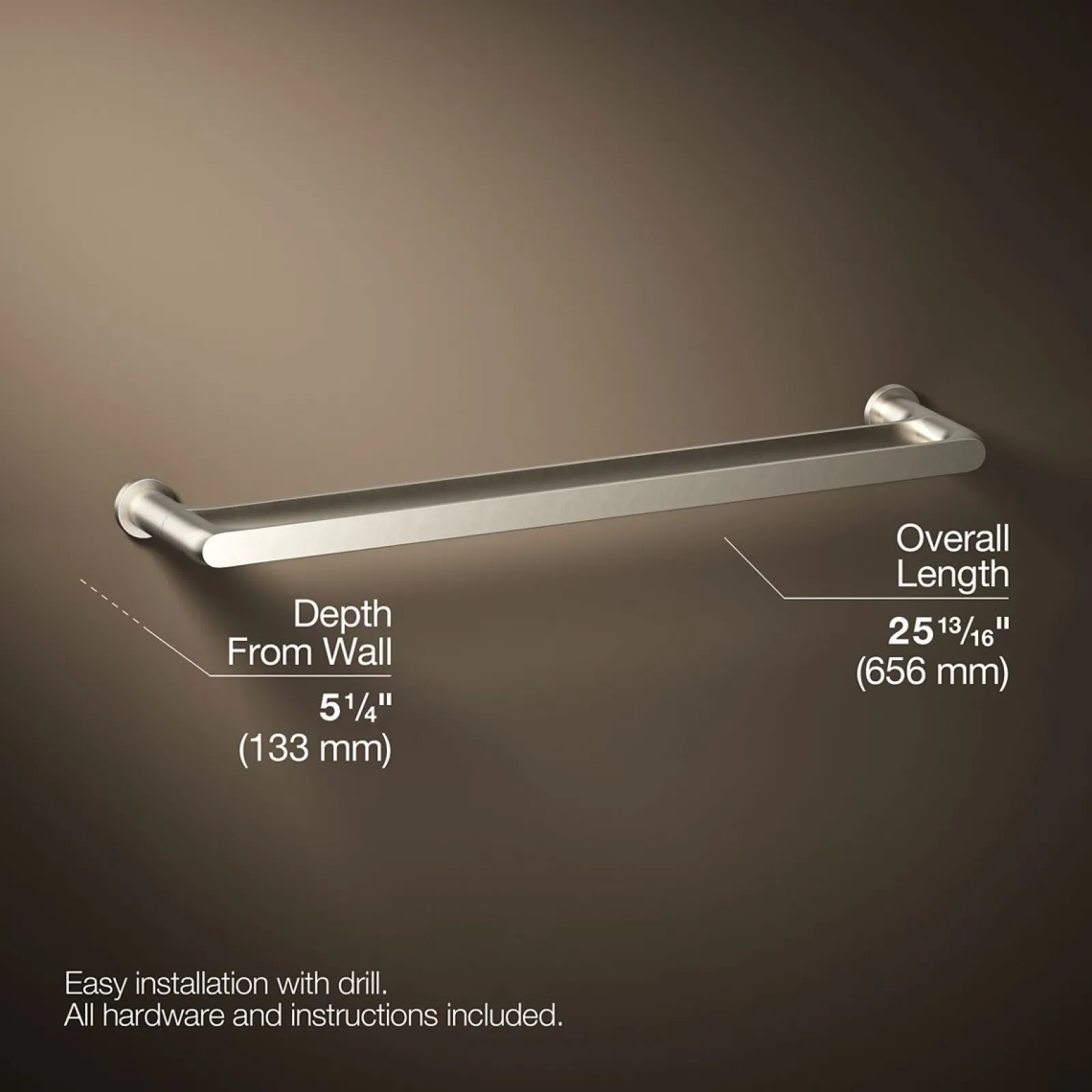 24" double towel bar^Kohler Outlet