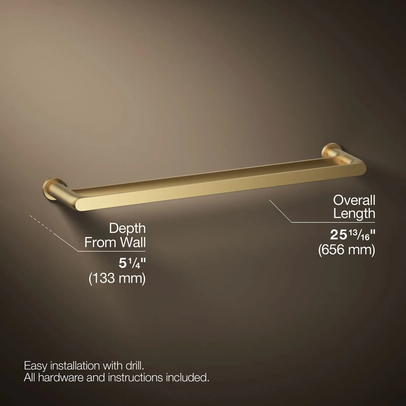 24" double towel bar^Kohler Outlet