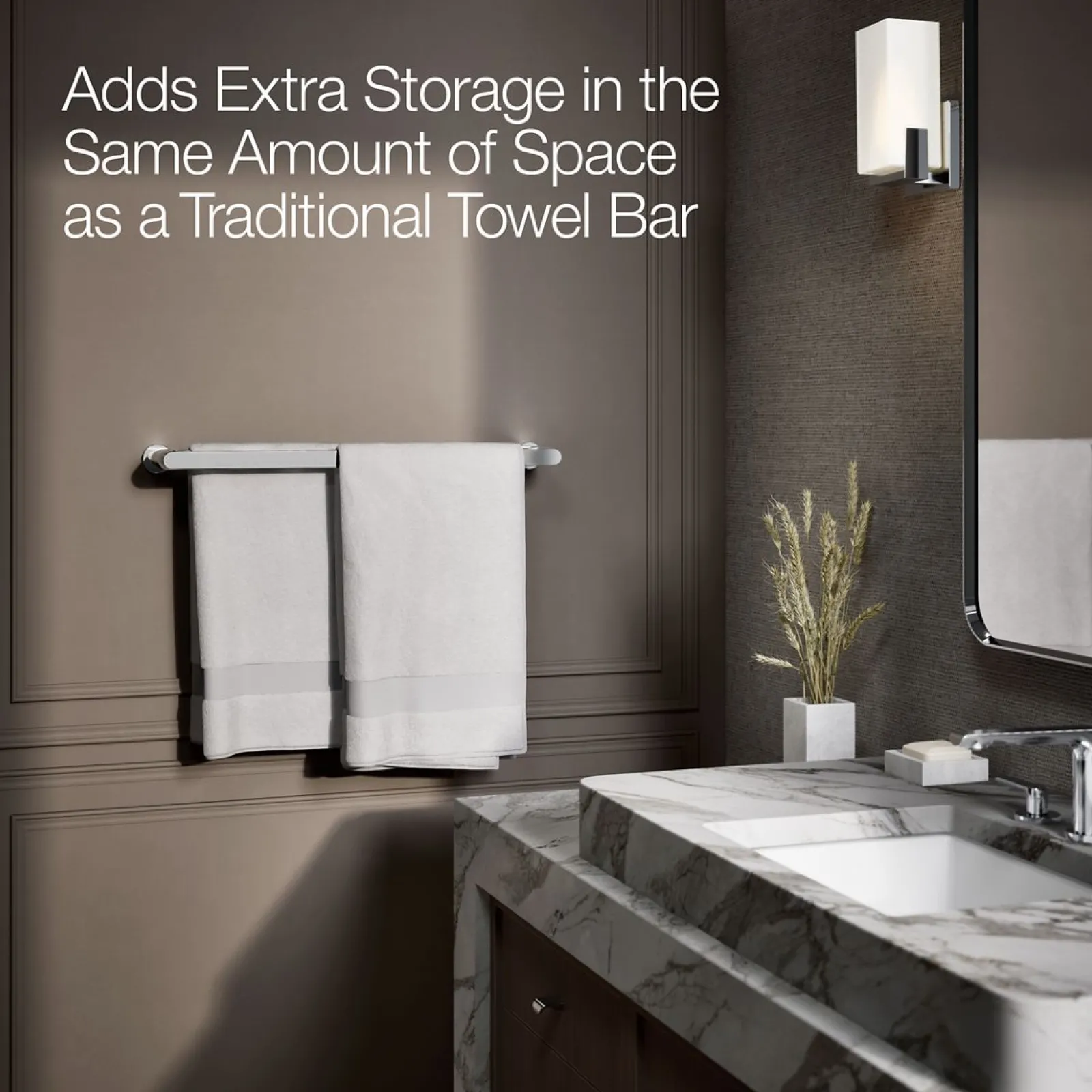24" double towel bar^Kohler Outlet