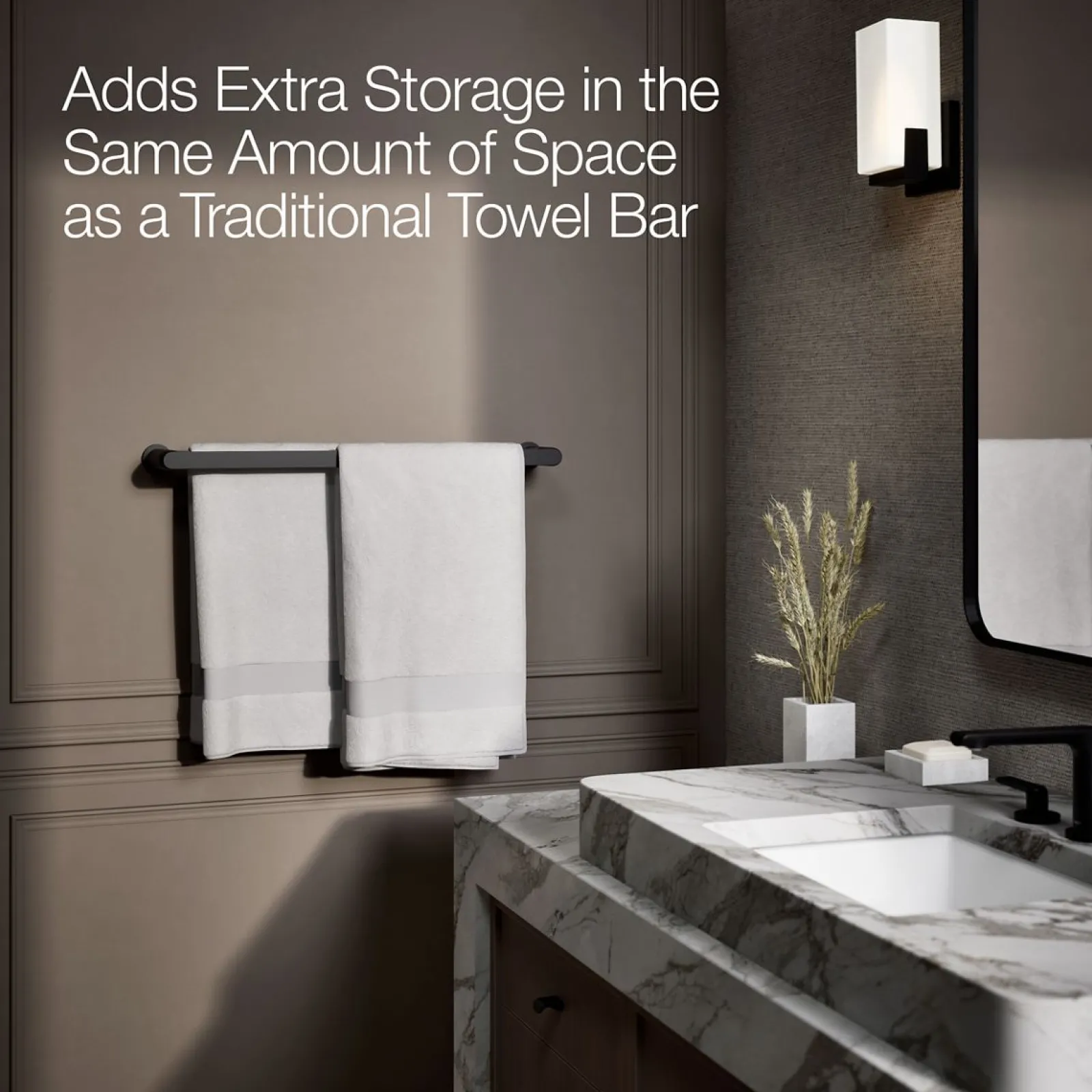 24" double towel bar^Kohler Outlet