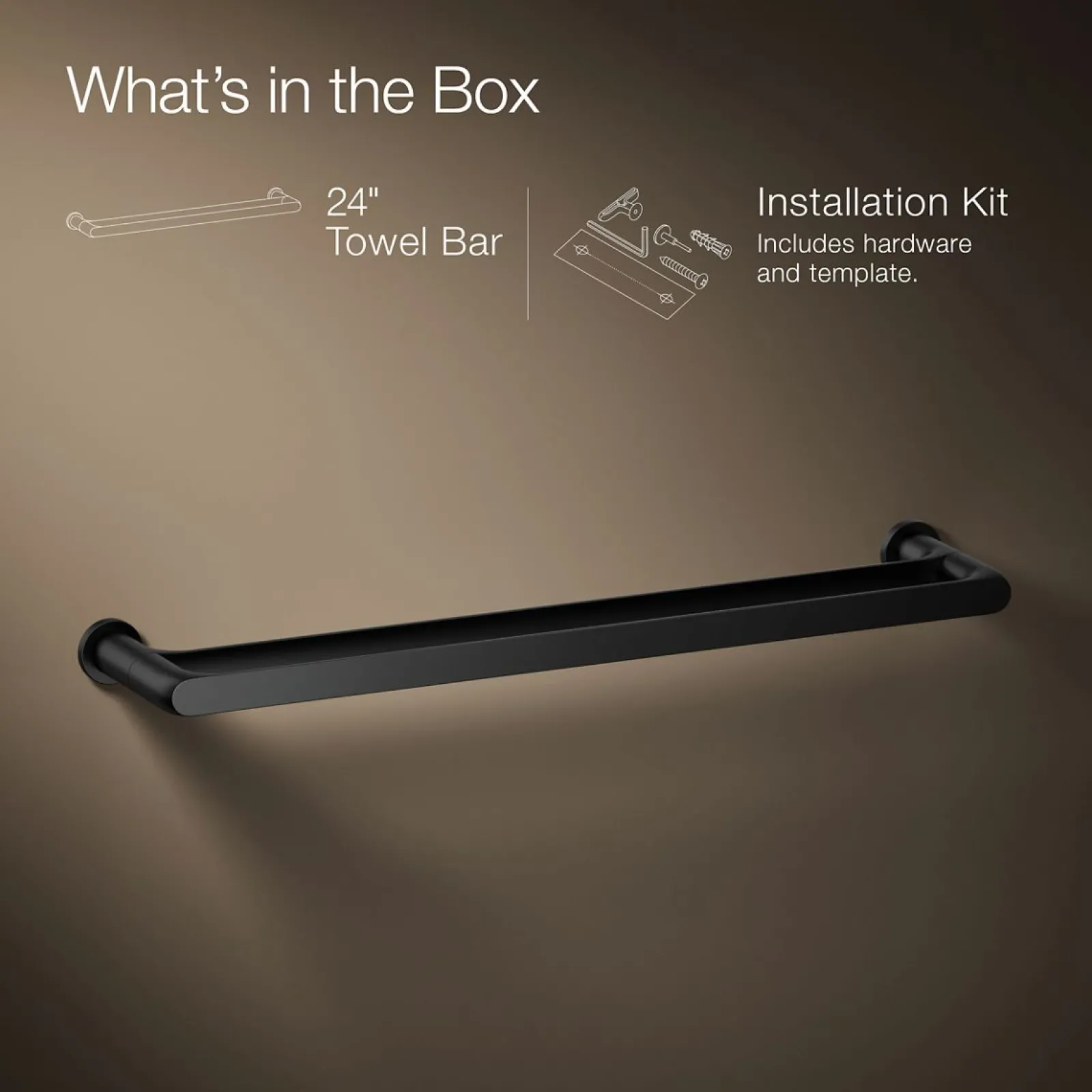 24" double towel bar^Kohler Outlet