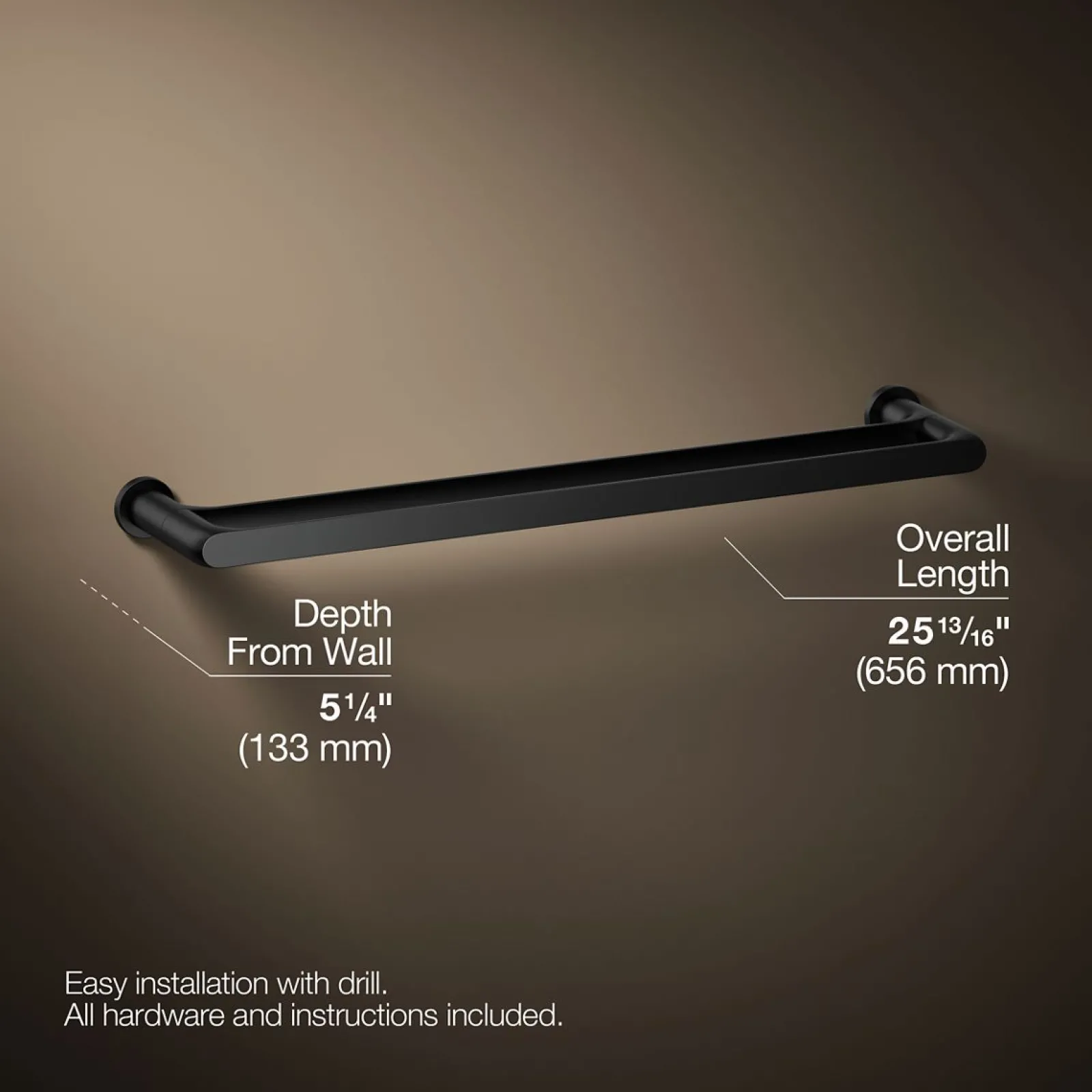 24" double towel bar^Kohler Outlet