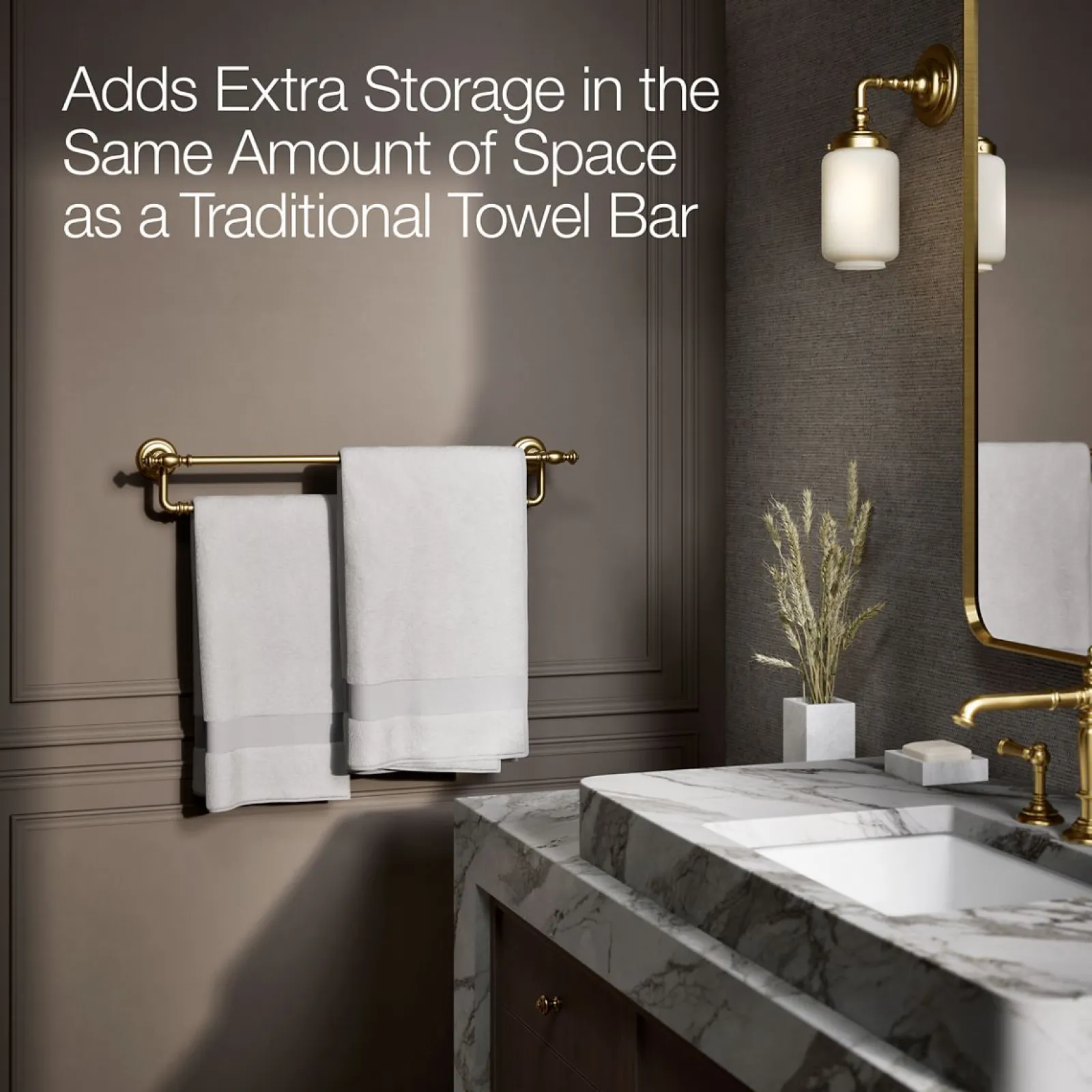 24" double towel bar^Kohler Sale