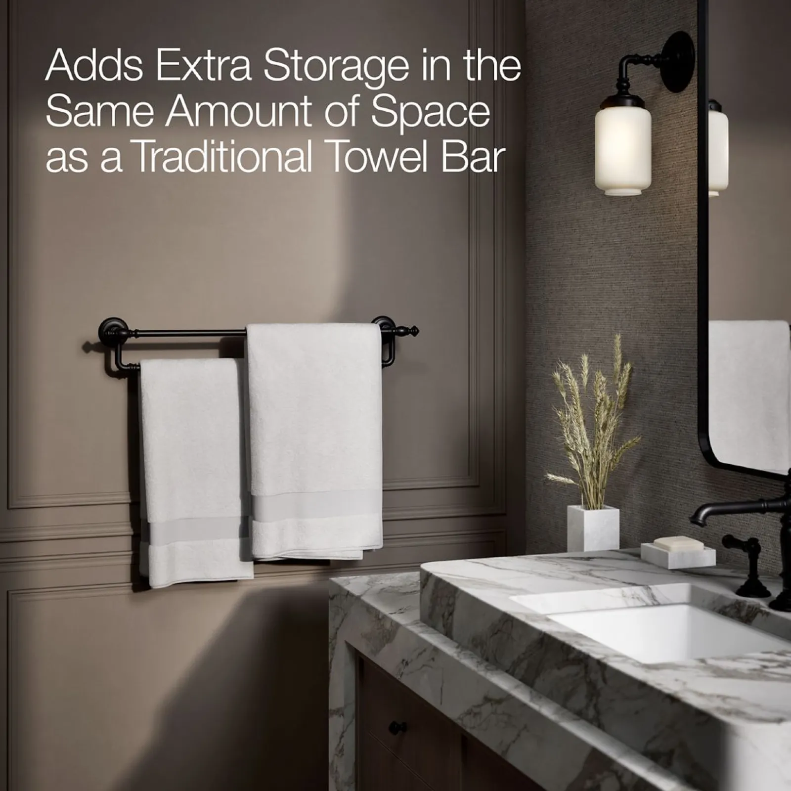 24" double towel bar^Kohler Sale