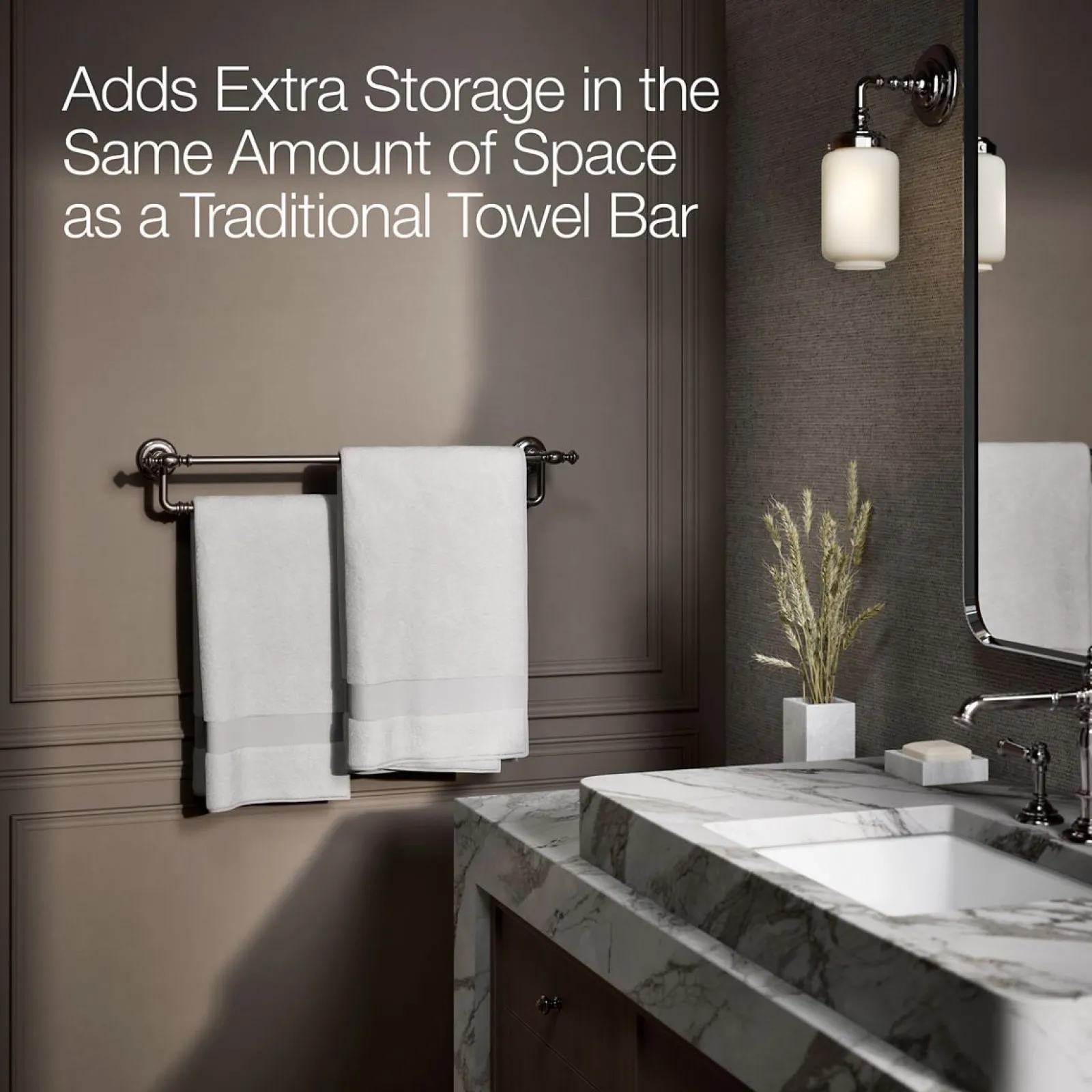 24" double towel bar^Kohler Sale
