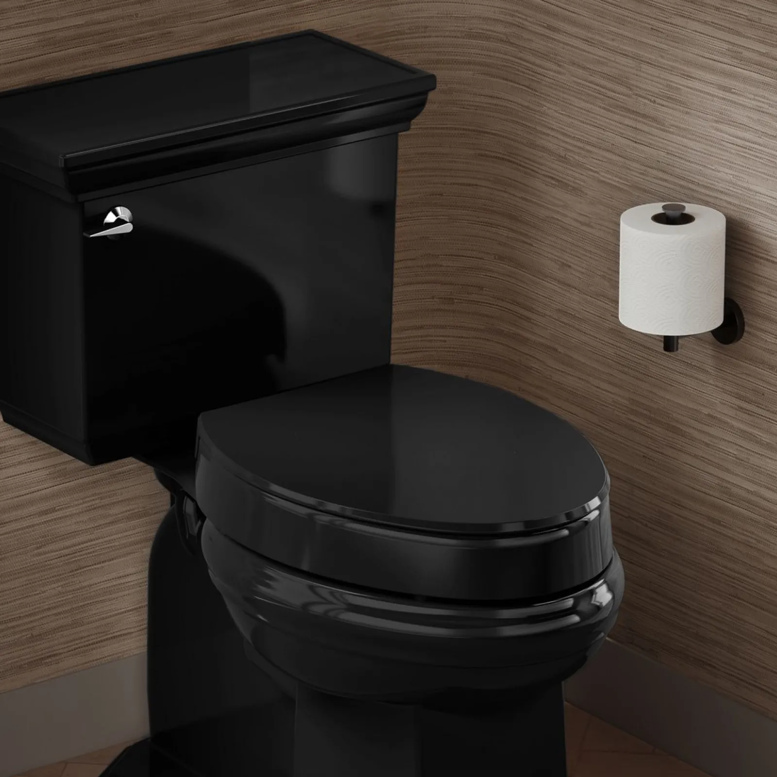 Elevated Quiet-Close™ elongated toilet seat^Kohler Clearance
