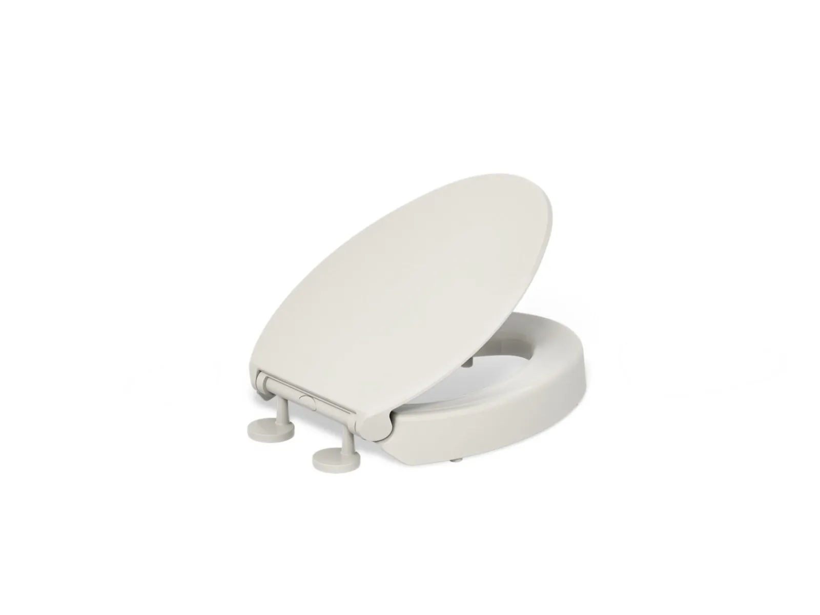 Elevated Quiet-Close™ elongated toilet seat^Kohler Clearance