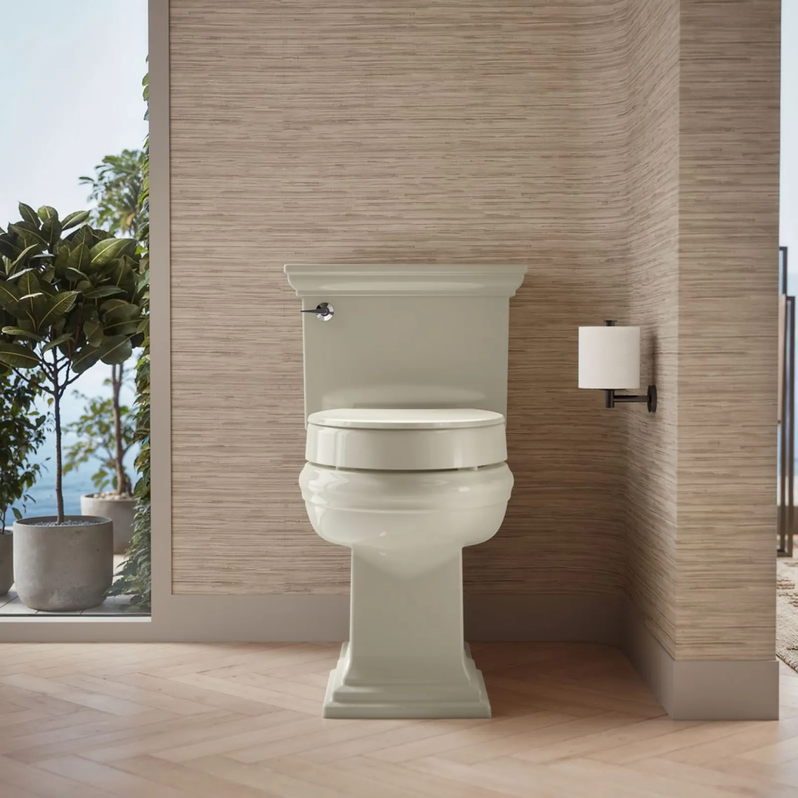Elevated Quiet-Close™ elongated toilet seat^Kohler Clearance