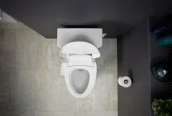 Elongated bidet toilet seat^Kohler New