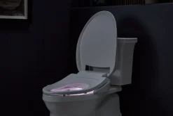 Elongated bidet toilet seat^Kohler New